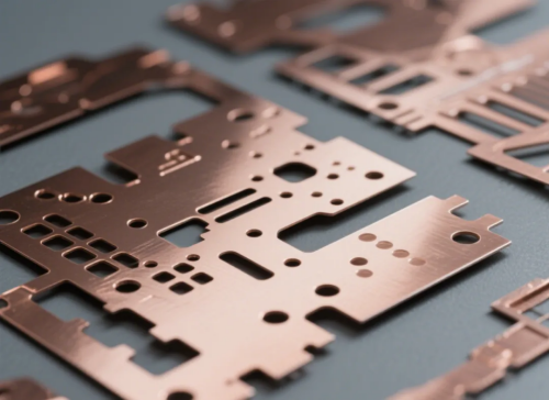 Copper Foil Laser Processing with Laser Control System