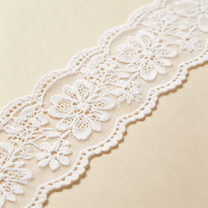 Vision Laser Cutting for Lace and Digital Printed Accessories